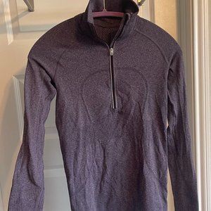 Lululemon Swiftly Tech LS 1/2 Zip: Size 6